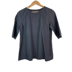 TOOGOOD The Printer Top 004 Black Size 1 Boxy Top Made in London